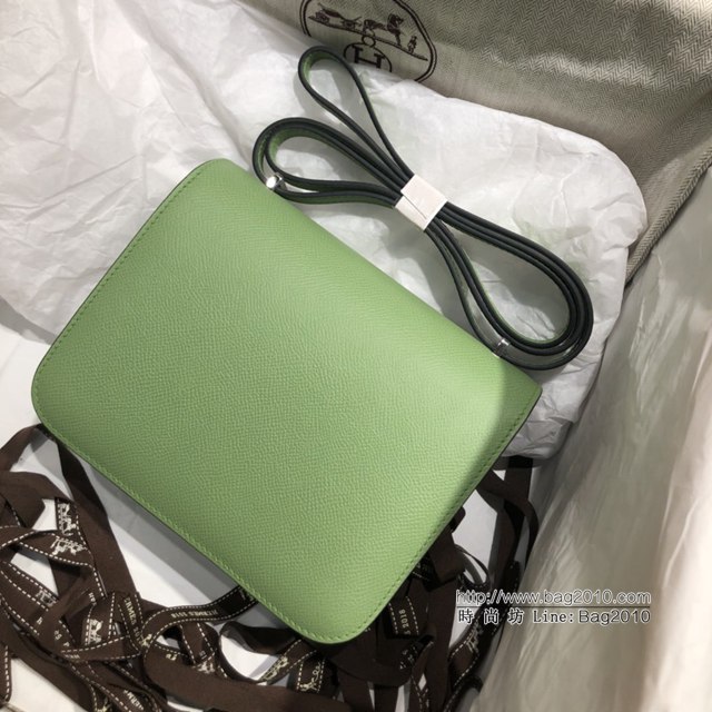 Hermes空姐包 愛馬仕Constance半手工19cm Epsom掌紋小牛進口皮 Hermes單肩斜挎包  tdh2121